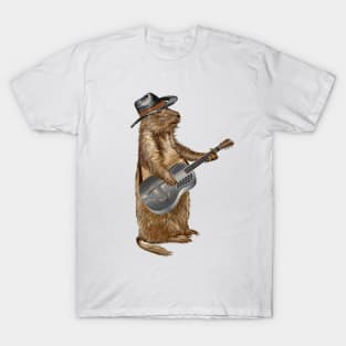 Prairie Dog Guitar T-Shirt